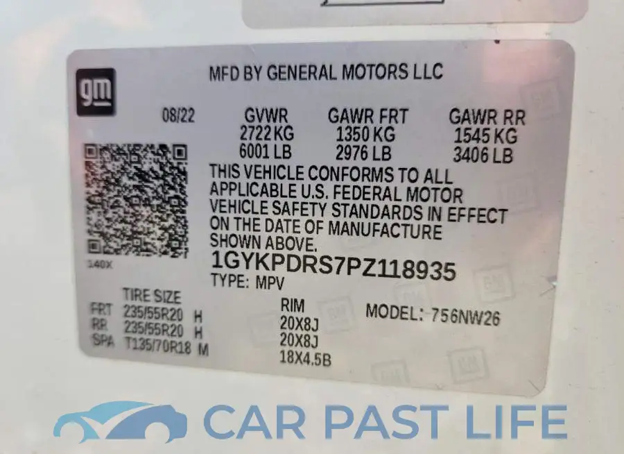 1GYKPDRS7PZ118935# 13