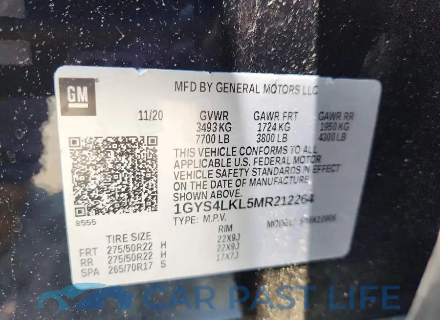 1GYS4LKL5MR212264# 14