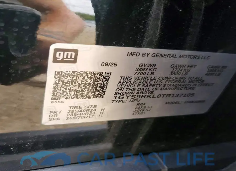 1GYS9RKL0TR137105# 13