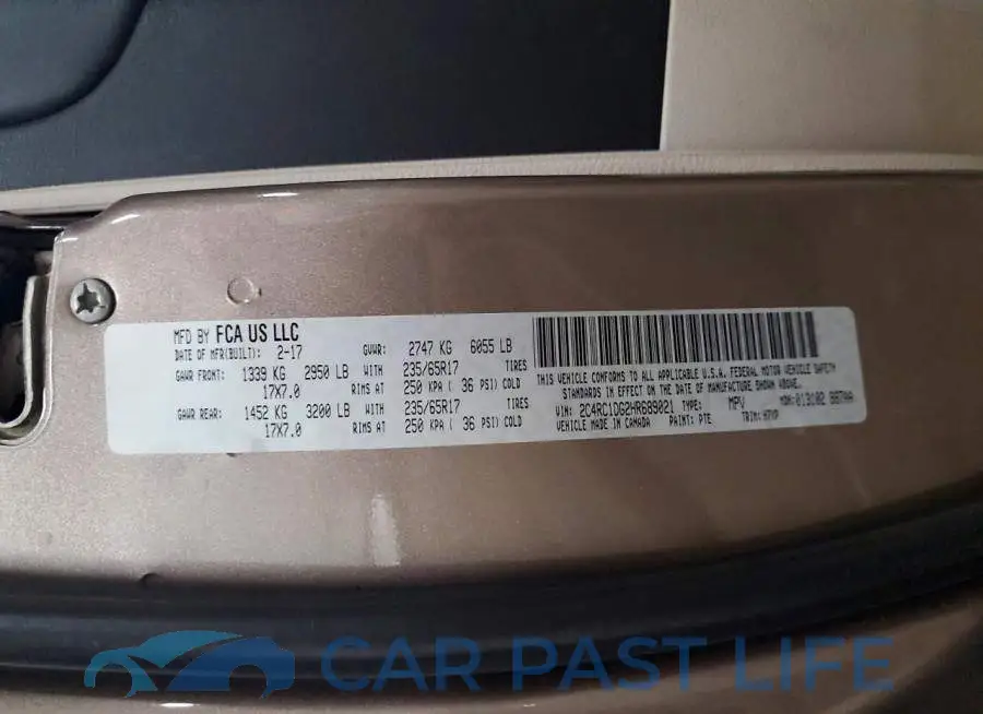2C4RC1DG2HR689021# 13