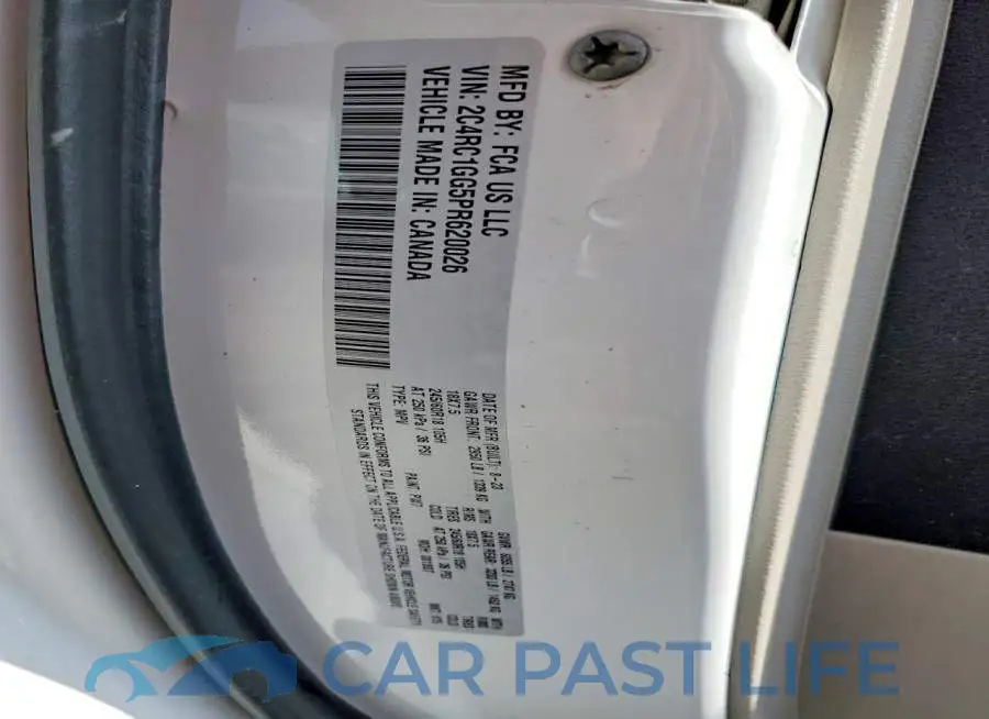 2C4RC1GG5PR620026# 13