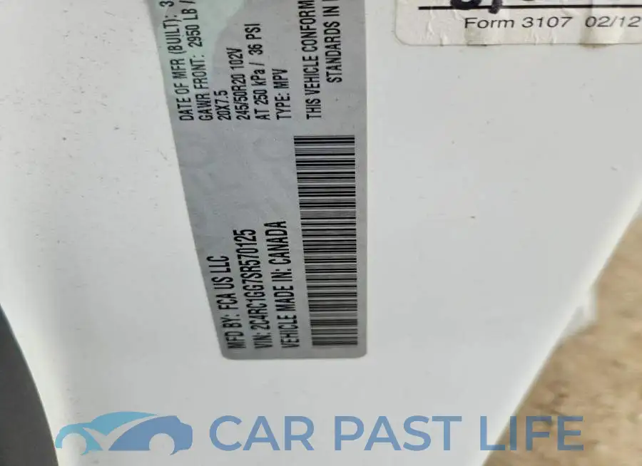 2C4RC1GG7SR570125# 13