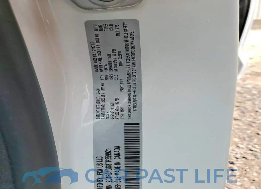 2C4RC1GG8TR259921# 13