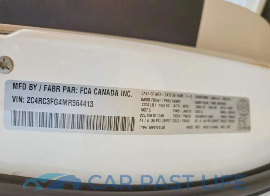 2C4RC3FG4MR564413# 13