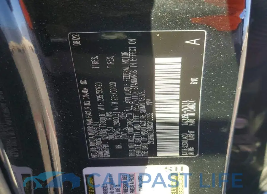 2T2HGCEZ8NC010095# 13