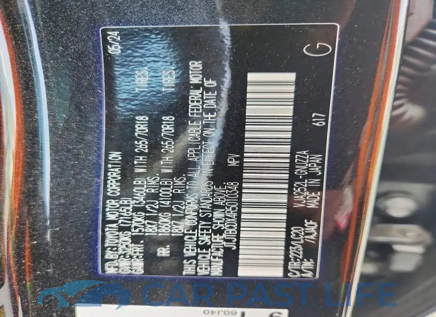 JTJTBCDX4R5010348# 14
