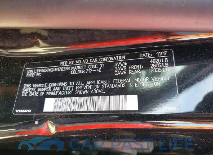 LYV402TK2JB178376# 13