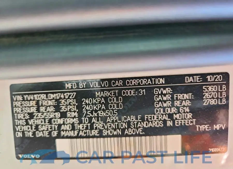 YV4102RL0M1741727# 14