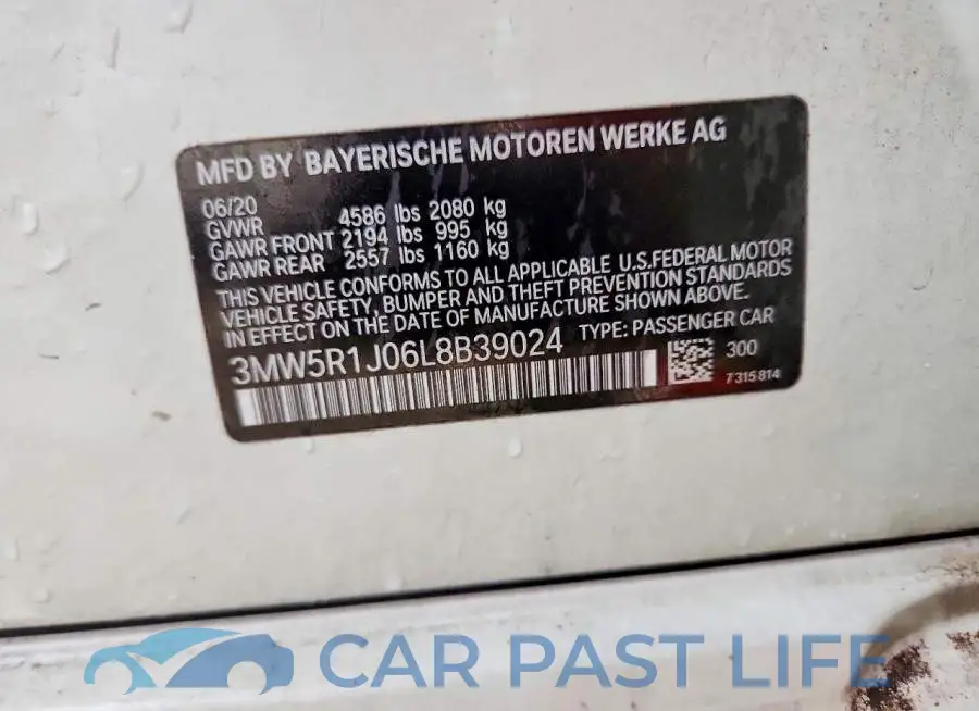 3MW5R1J06L8B39024# 12