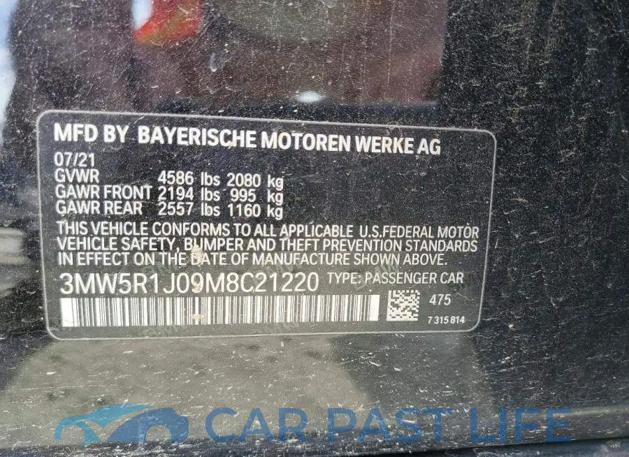 3MW5R1J09M8C21220# 12