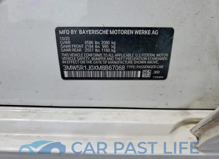 3MW5R1J0XM8B67068# 12