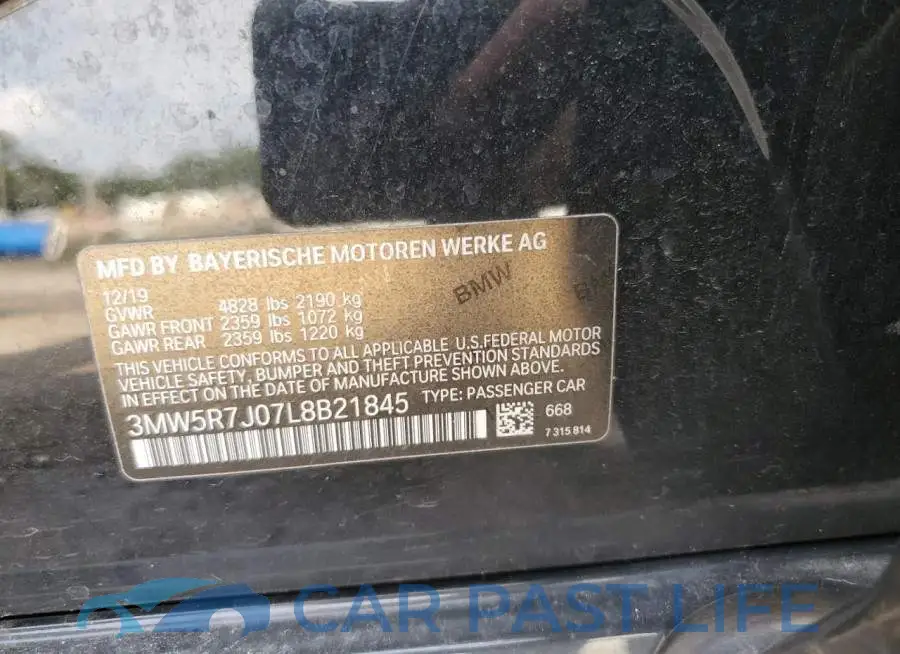 3MW5R7J07L8B21845# 12