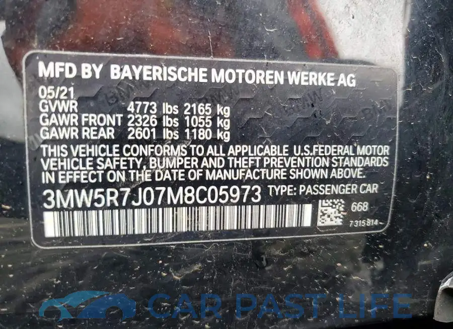 3MW5R7J07M8C05973# 12