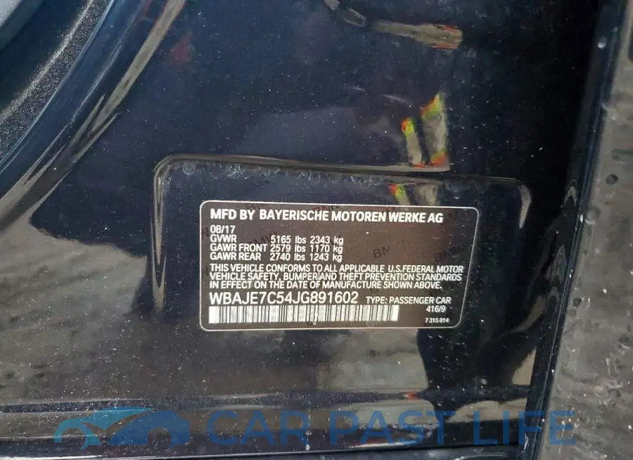 WBAJE7C54JG891602# 13