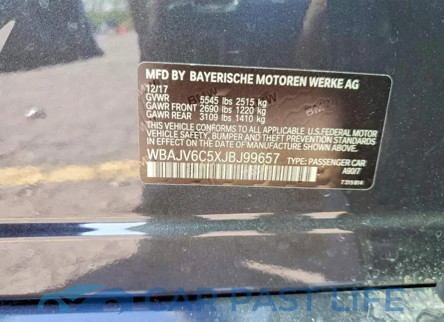 WBAJV6C5XJBJ99657# 13