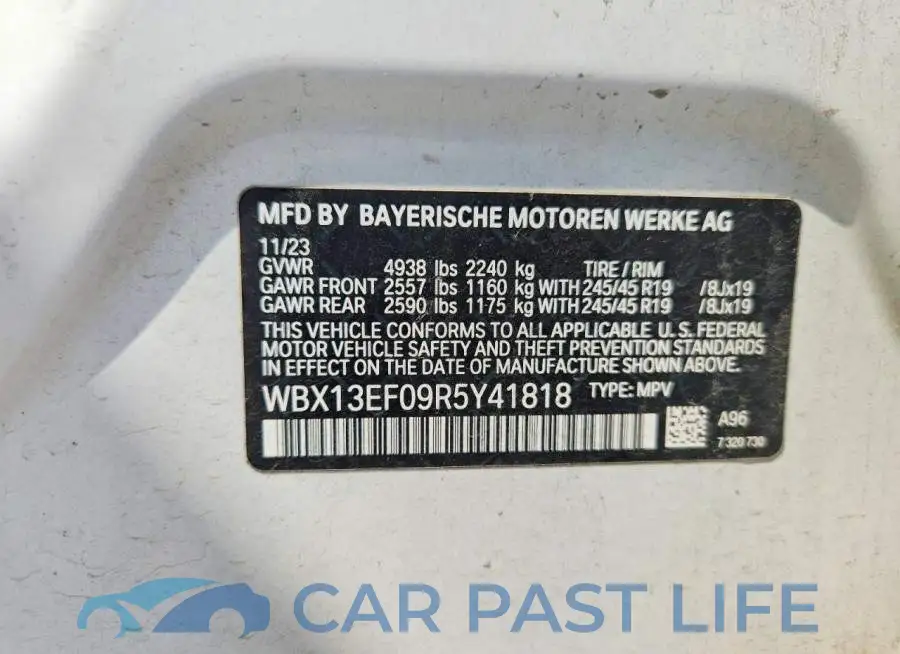 WBX13EF09R5Y41818# 13