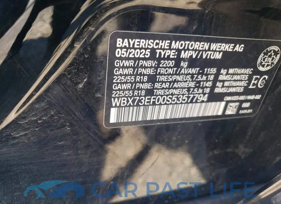 WBX73EF00S5357794# 14