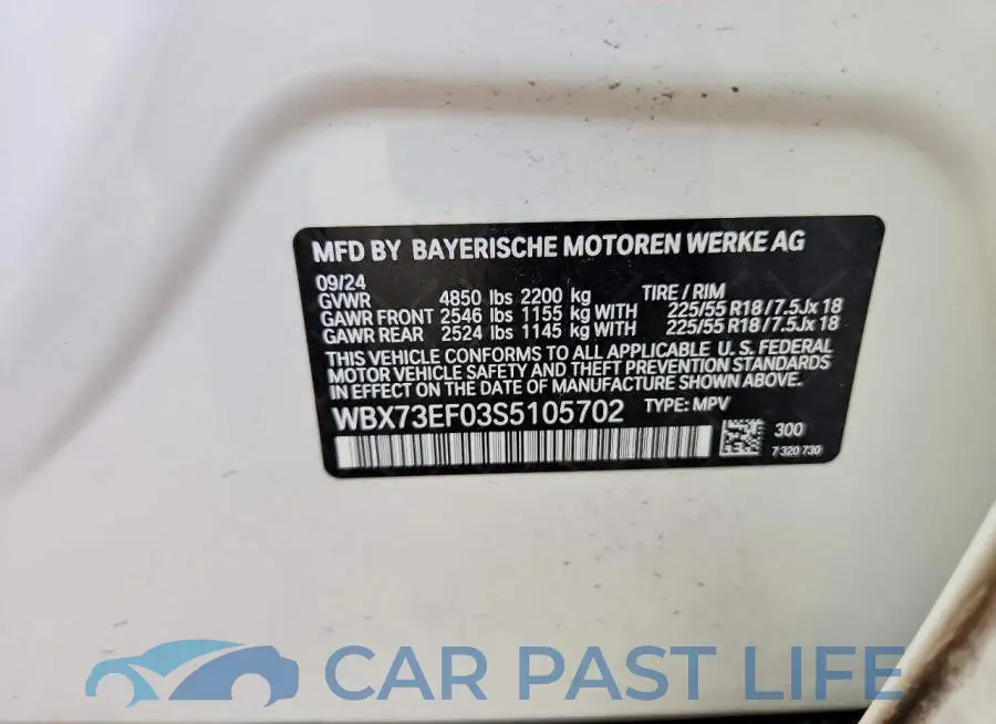 WBX73EF03S5105702# 13