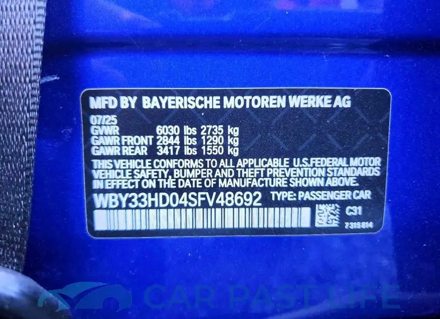 WBY33HD04SFV48692# 13