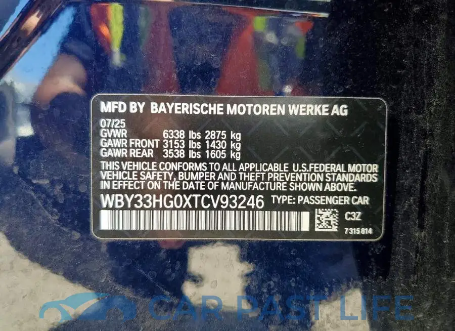 WBY33HG0XTCV93246# 13