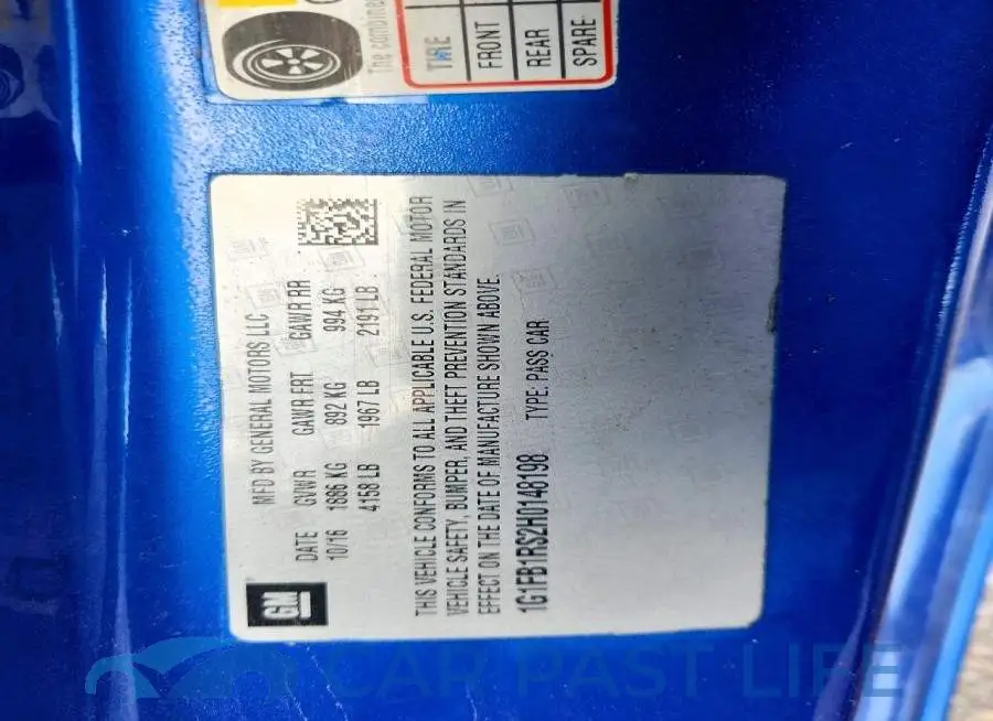 1G1FB1RS2H0148198# 12