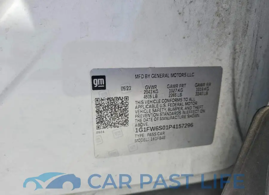 1G1FW6S01P4157296# 12