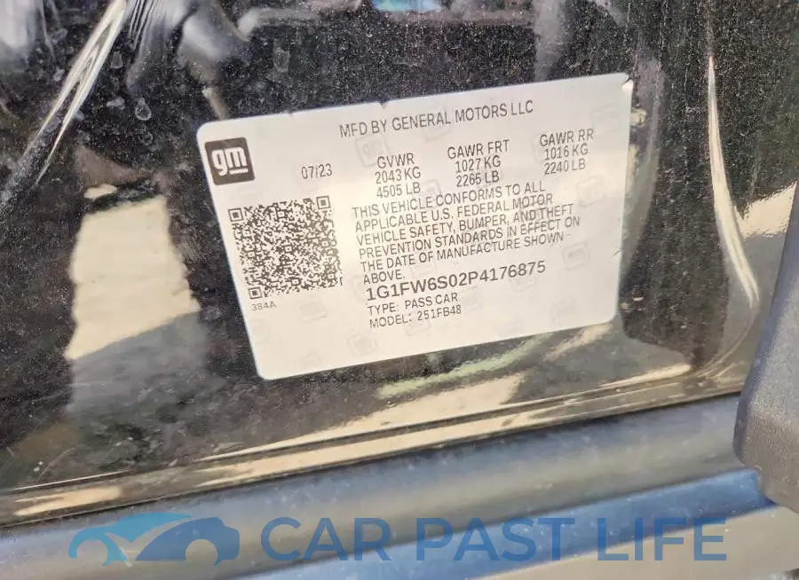 1G1FW6S02P4176875# 12