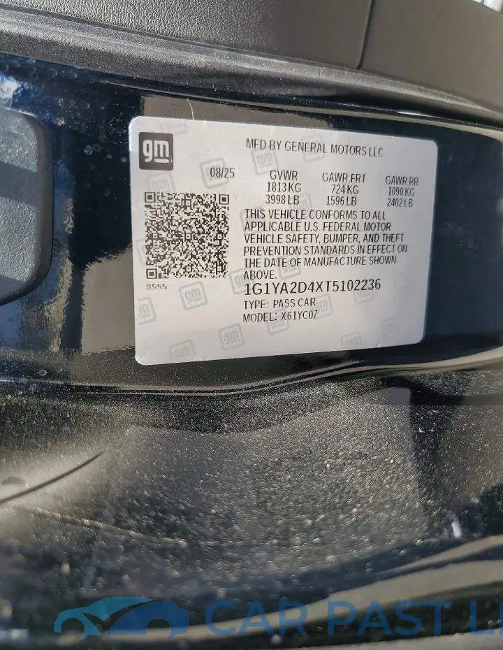 1G1YA2D4XT5102236# 12