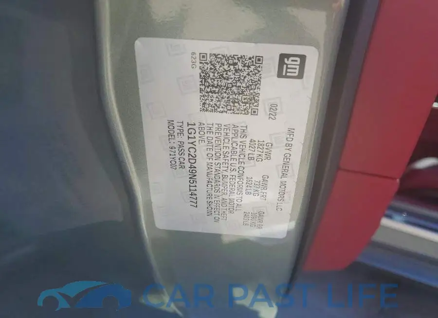 1G1YC2D49N5114777# 13