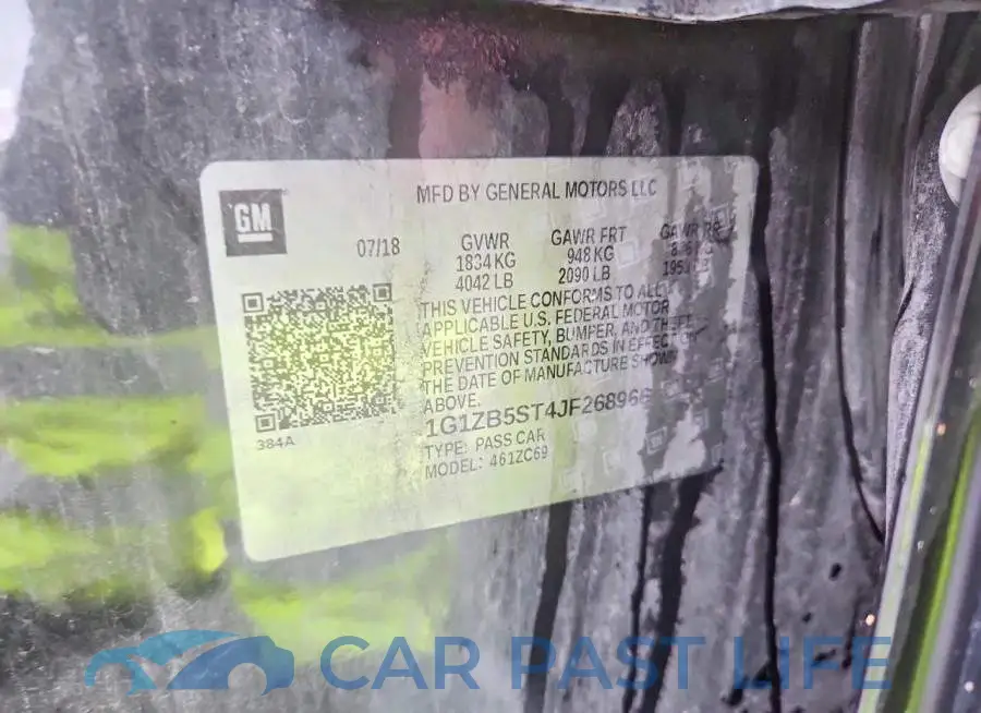 1G1ZB5ST4JF268966# 12