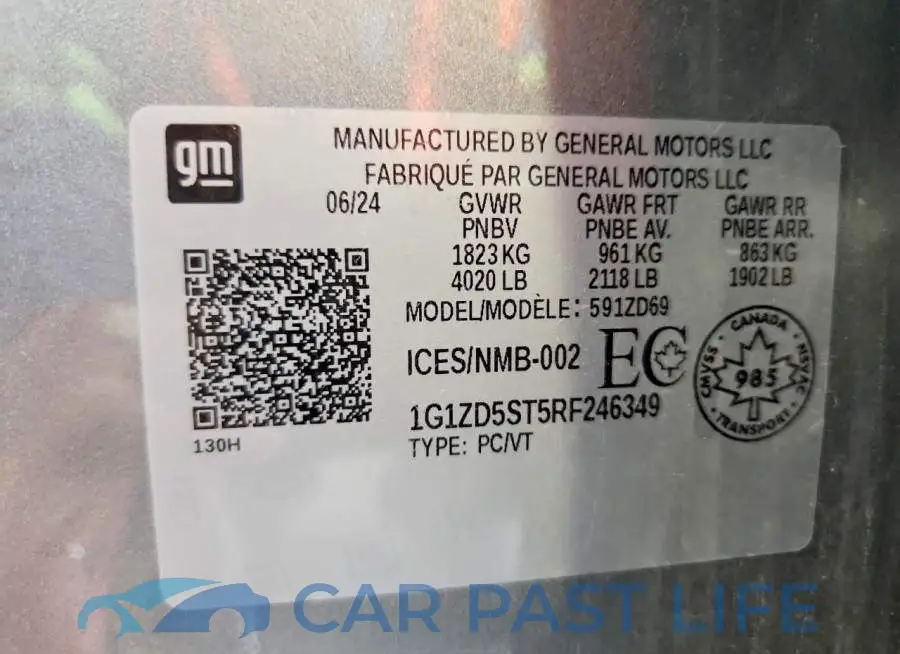 1G1ZD5ST5RF246349# 12