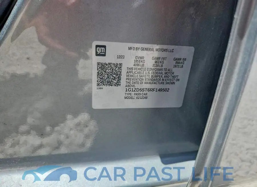 1G1ZD5ST6RF149502# 12