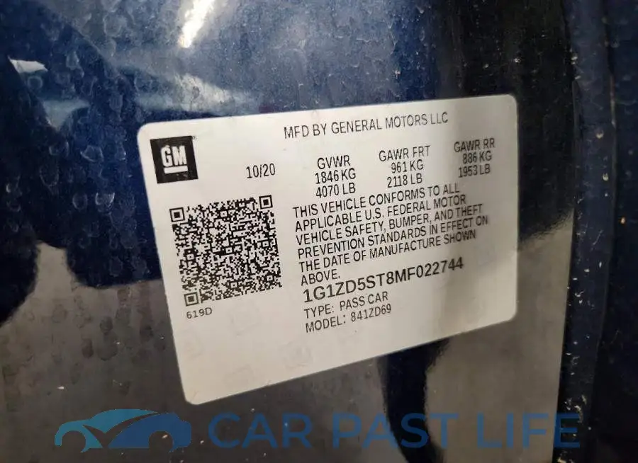1G1ZD5ST8MF022744# 12