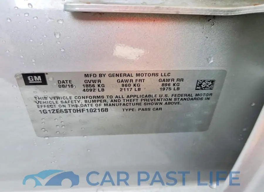 1G1ZE5ST0HF102168# 12