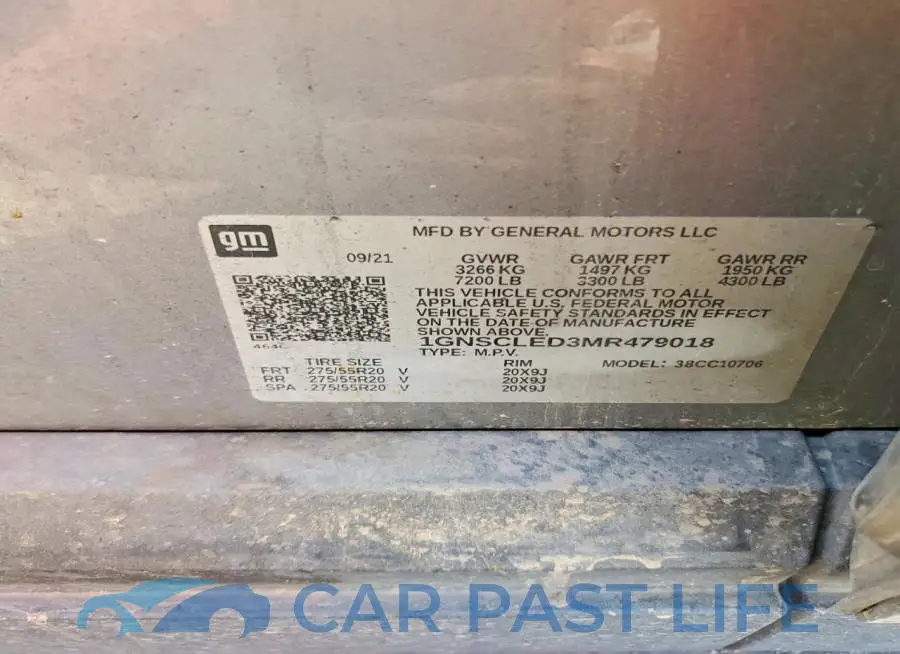 1GNSCLED3MR479018# 13