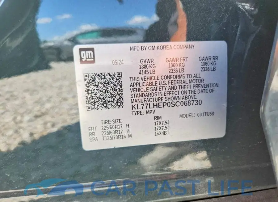 KL77LHEP0SC068730# 12