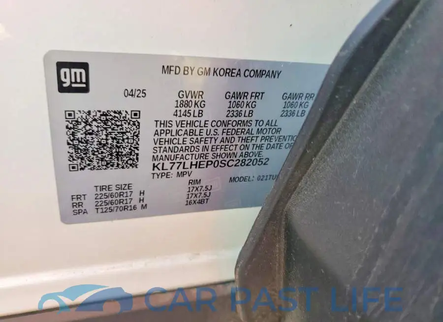 KL77LHEP0SC282052# 13