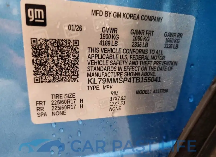 KL79MMSP4TB155041# 14