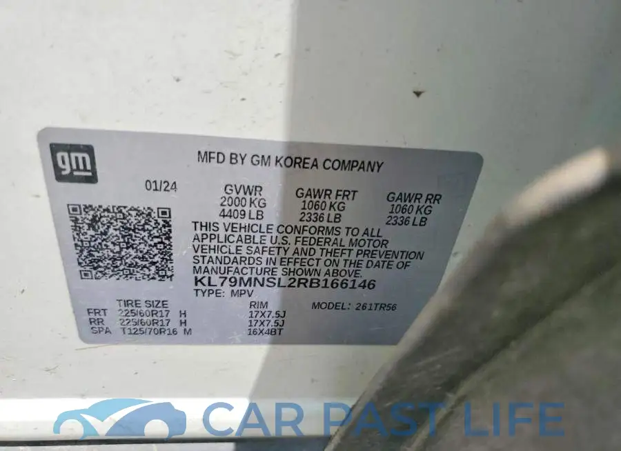KL79MNSL2RB166146# 13