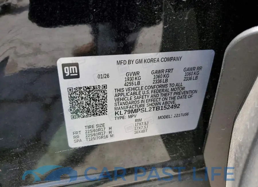 KL79MPSL2TB152492# 13