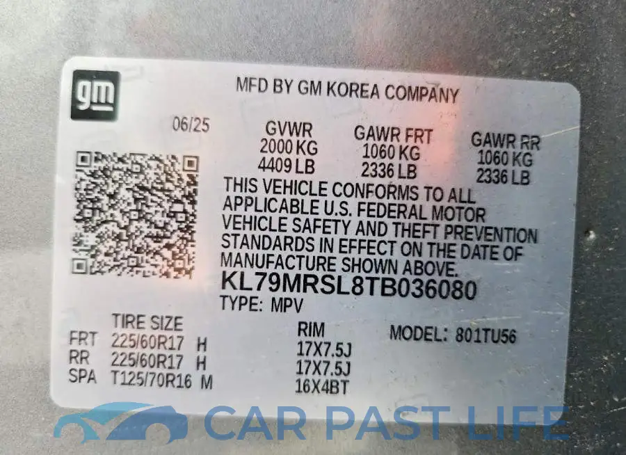 KL79MRSL8TB036080# 14