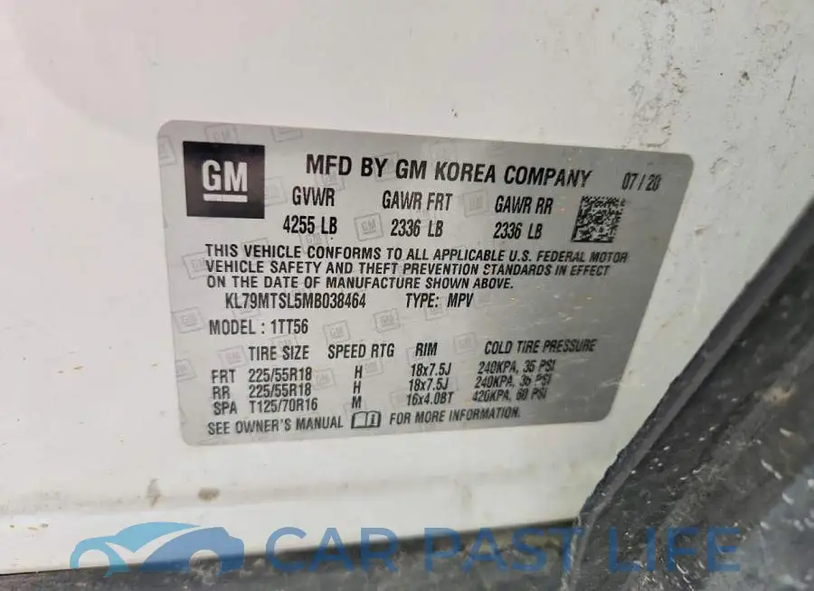 KL79MTSL5MB038464# 13