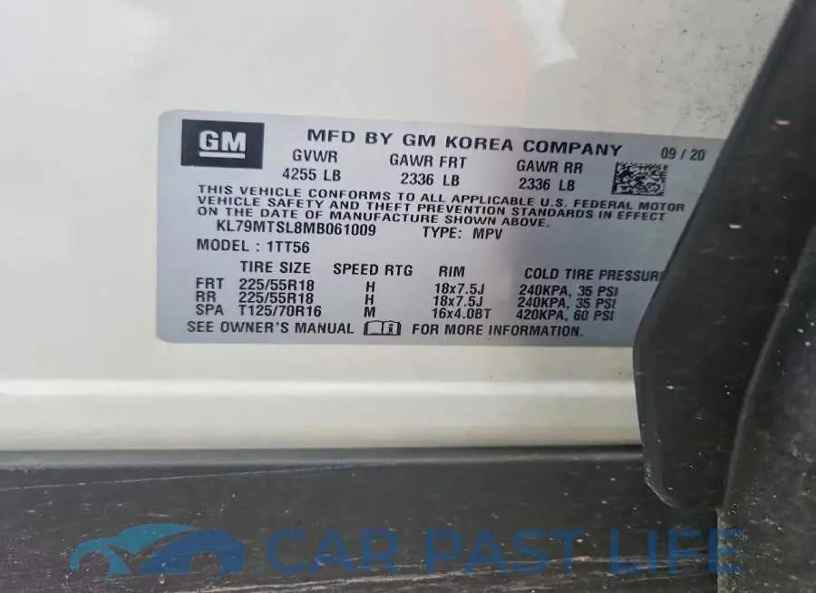KL79MTSL8MB061009# 12