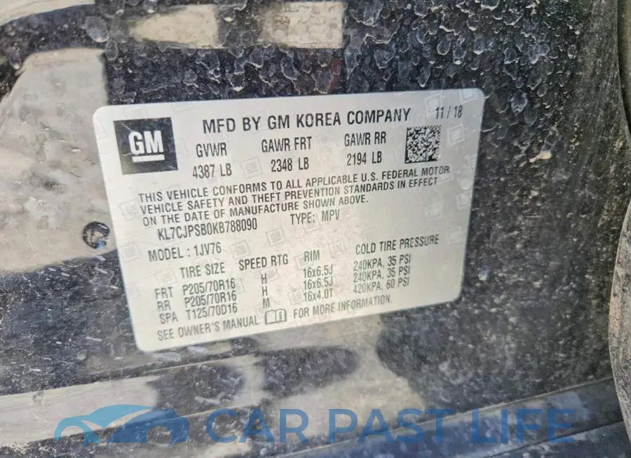 KL7CJPSB0KB788090# 13