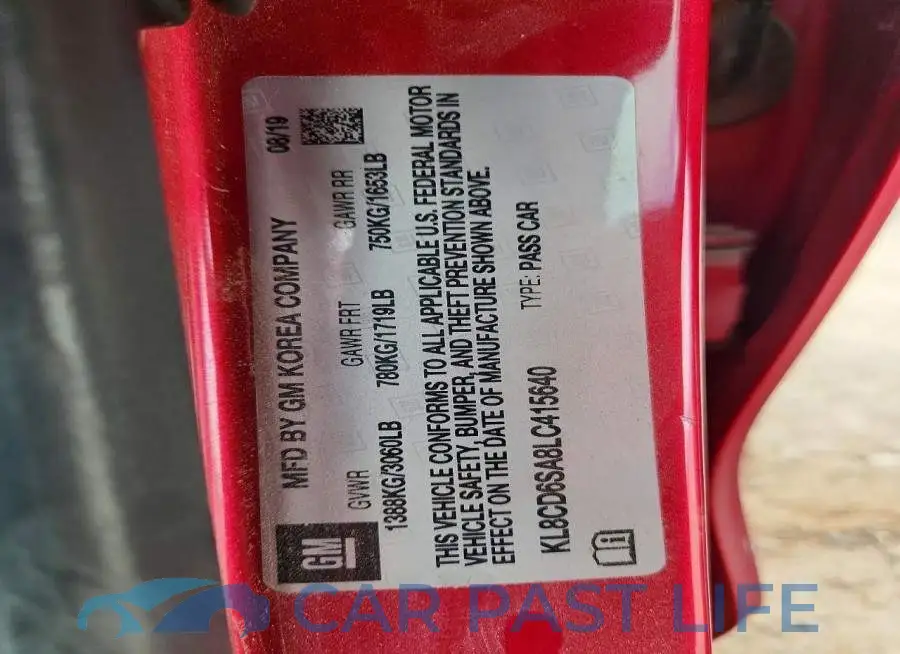KL8CD6SA8LC415640# 12