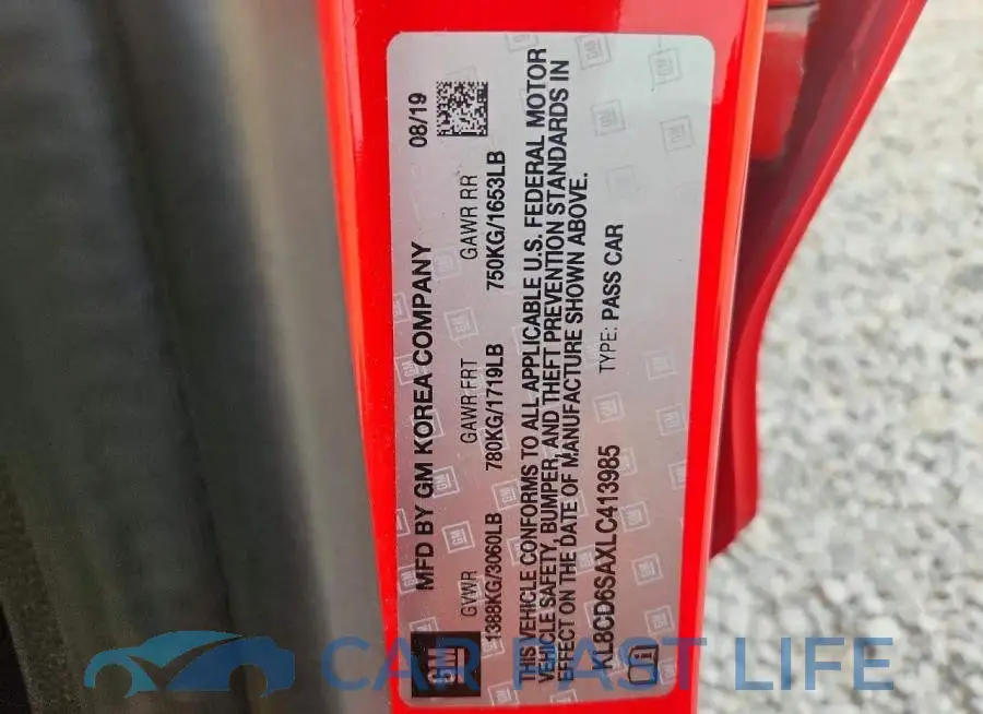 KL8CD6SAXLC413985# 13