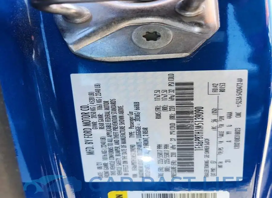 1FA6P8TH1M5139090# 13