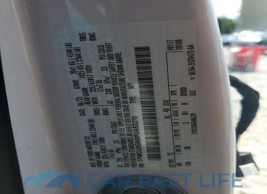 1FMCU9GN9PUA53270# 13