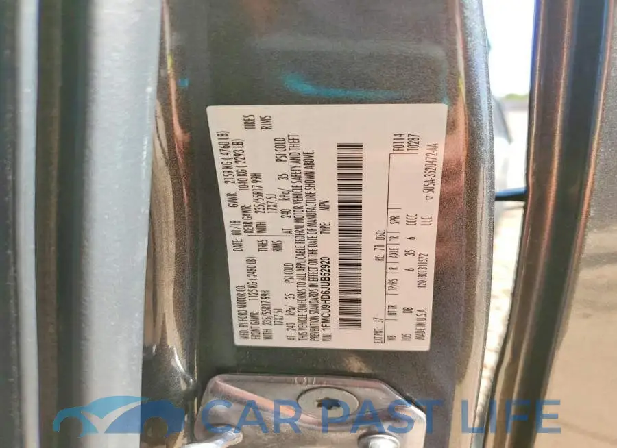 1FMCU9HD6JUB52920# 14