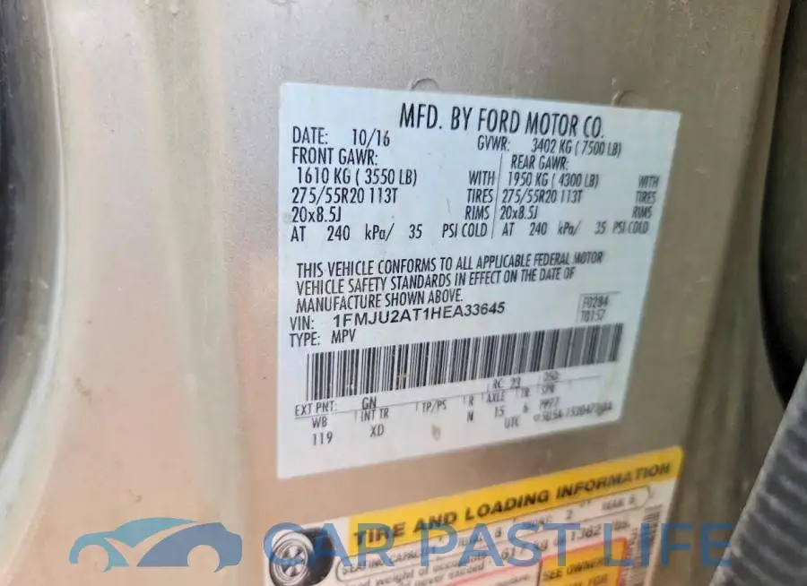 1FMJU2AT1HEA33645# 12